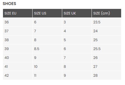 ROXY FLIP FLOPS SIZE 24 0 Size Chart